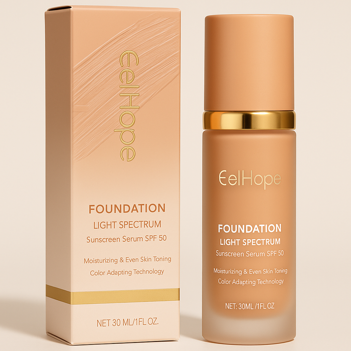 💄 EelHope Foundation Light Spectrum – SPF 50