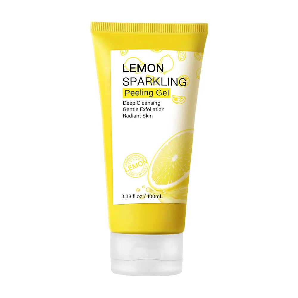 Lemon Exfoliating Gel Facial Scrub Cleanser Gels