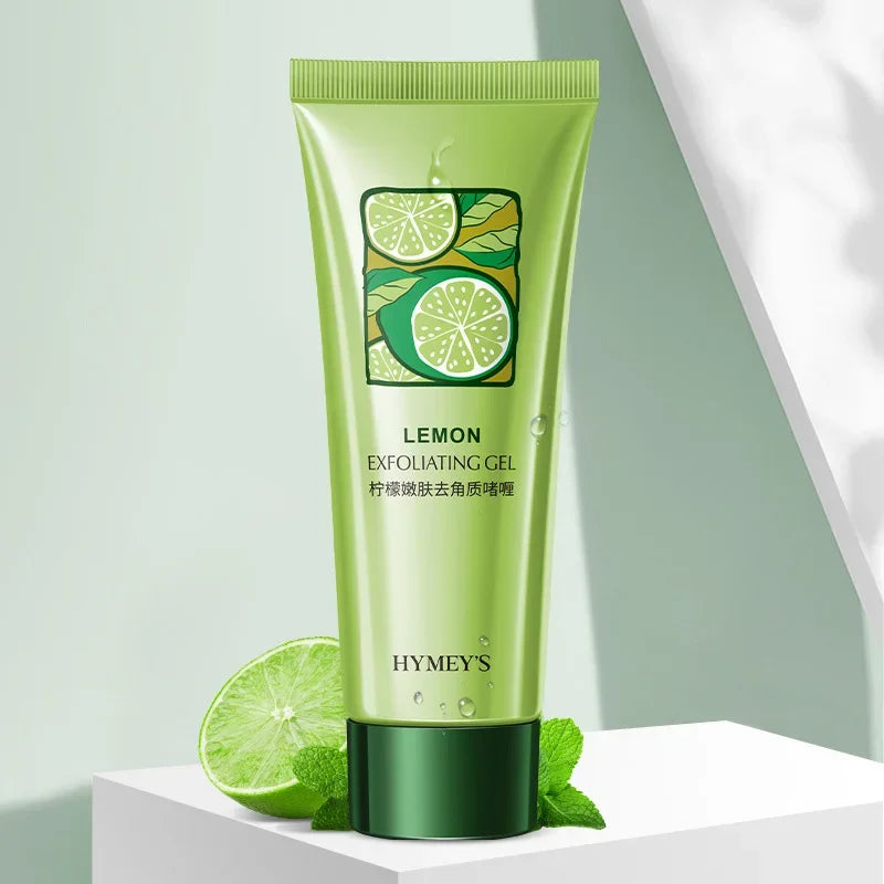 Deep Cleaning Lemon Exfoliating Skin Rejuvenating Gel Facial Scrub