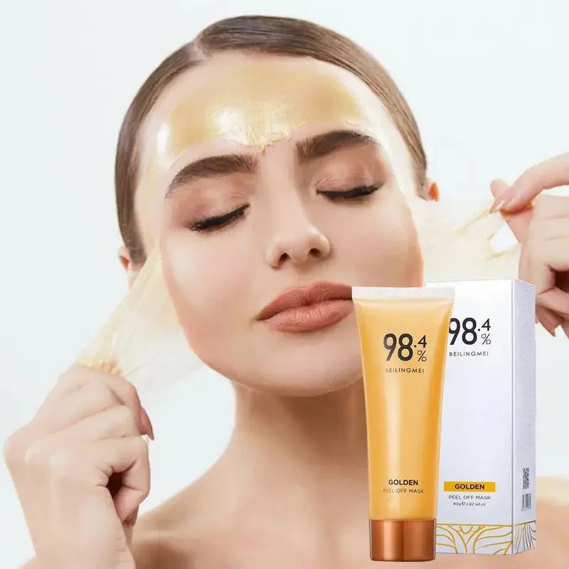 98.4% Gold Foil Peel-Off Mask