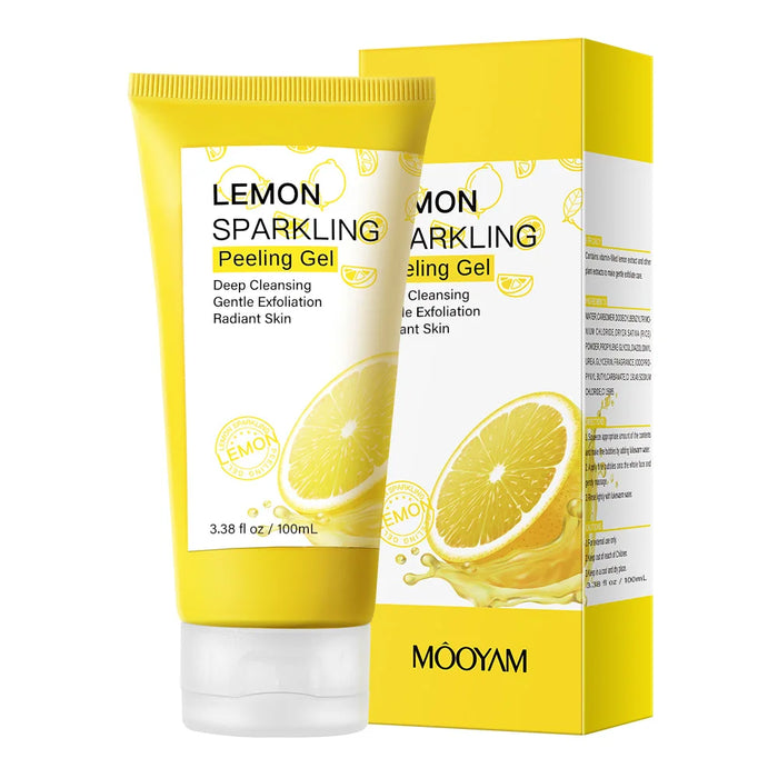 Lemon Exfoliating Gel Facial Scrub Cleanser Gels