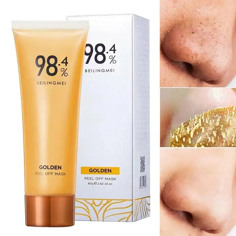 98.4% Gold Foil Peel-Off Mask