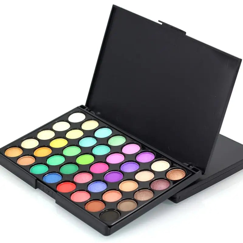 Eyeshadow Palette Matte Waterproof Long Lasting Pressed Powder Cosmetics Kit