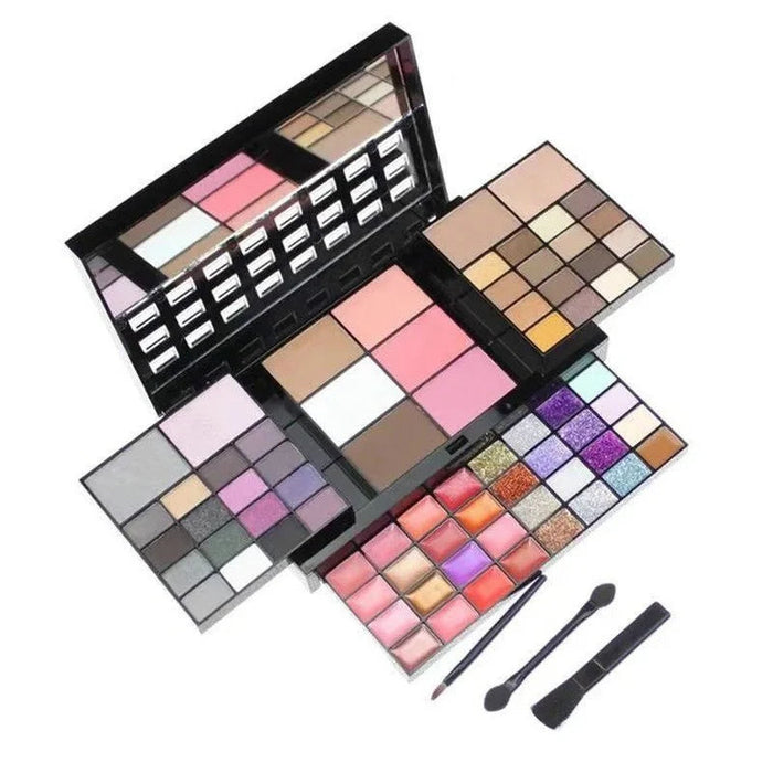 Eyeshadow Palette Matte Waterproof Long Lasting Pressed Powder Cosmetics Kit