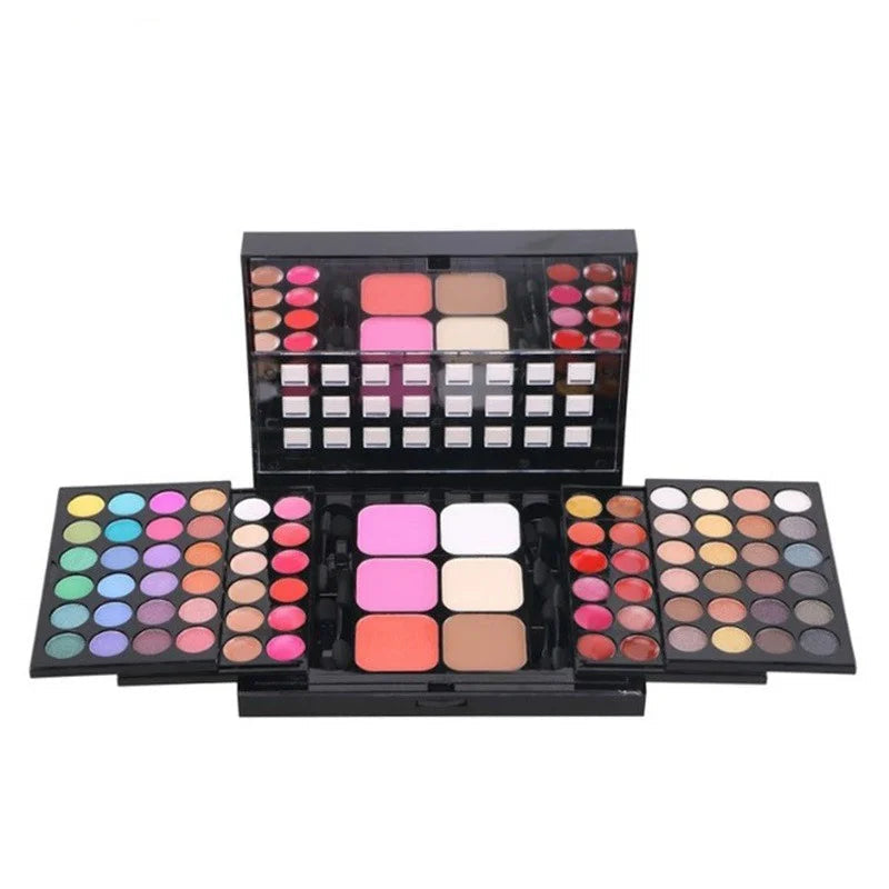 Eyeshadow Palette Matte Waterproof Long Lasting Pressed Powder Cosmetics Kit