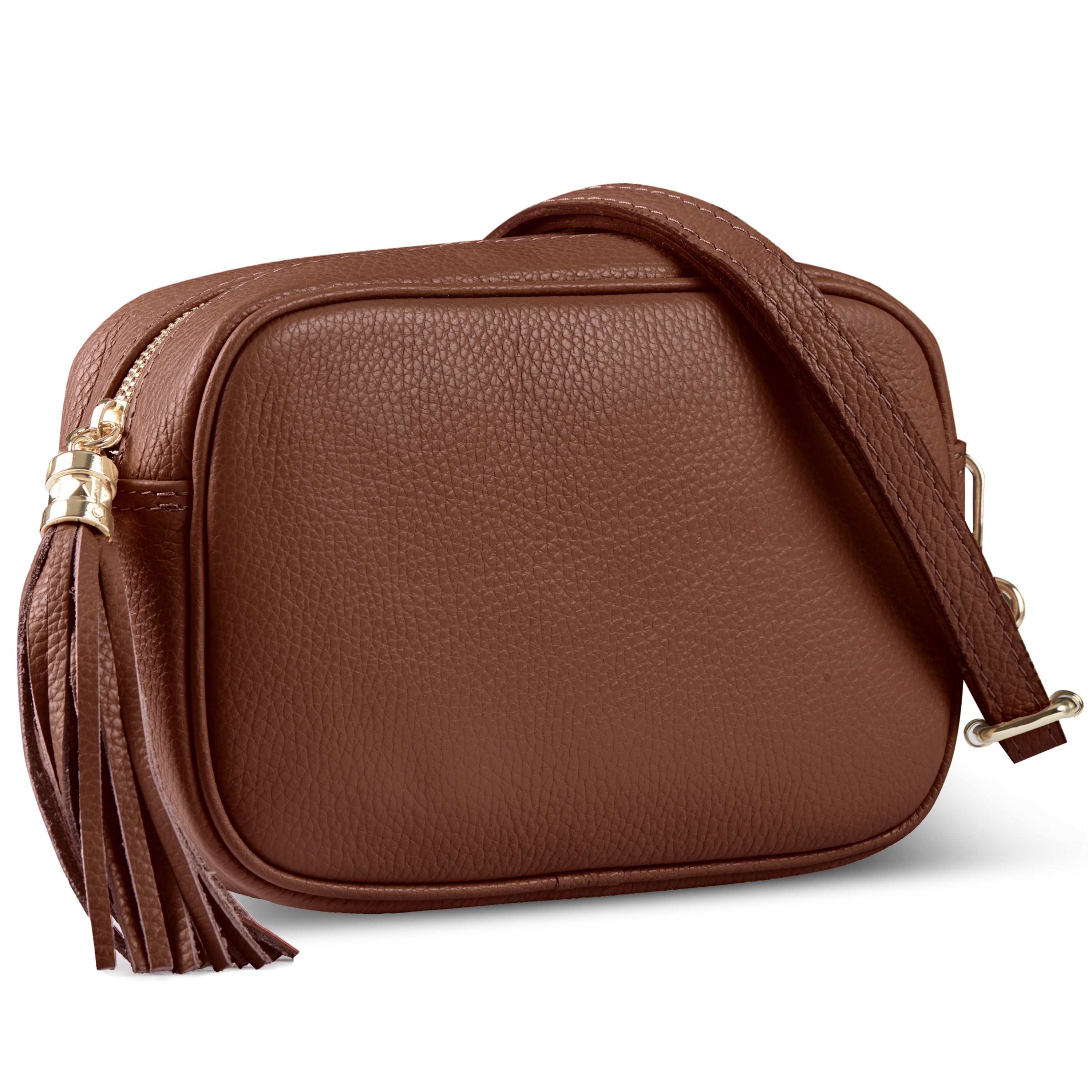 Italian Full-Grain Leather Crossbody Bag | Parma