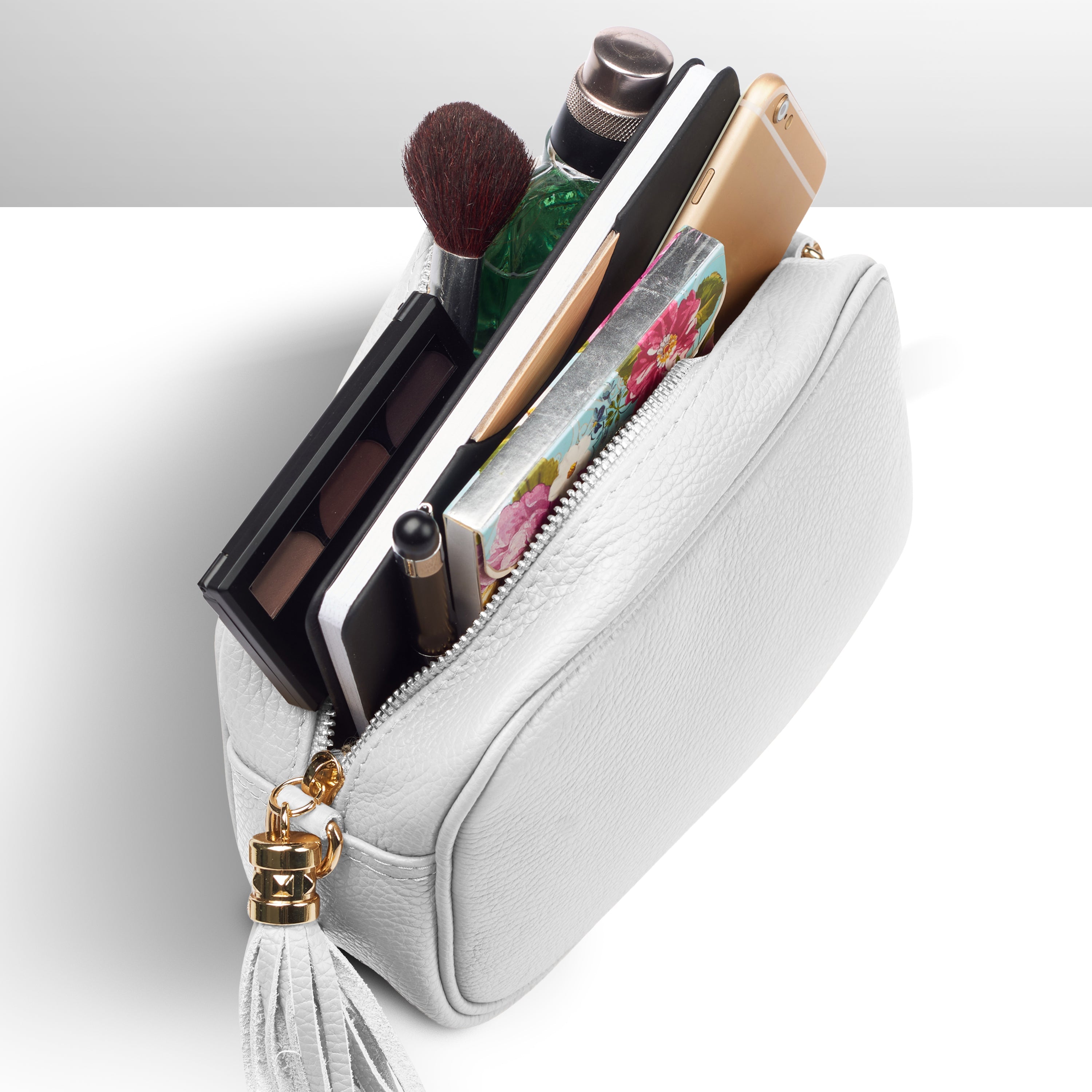 Italian Full-Grain Leather Crossbody Bag | Parma