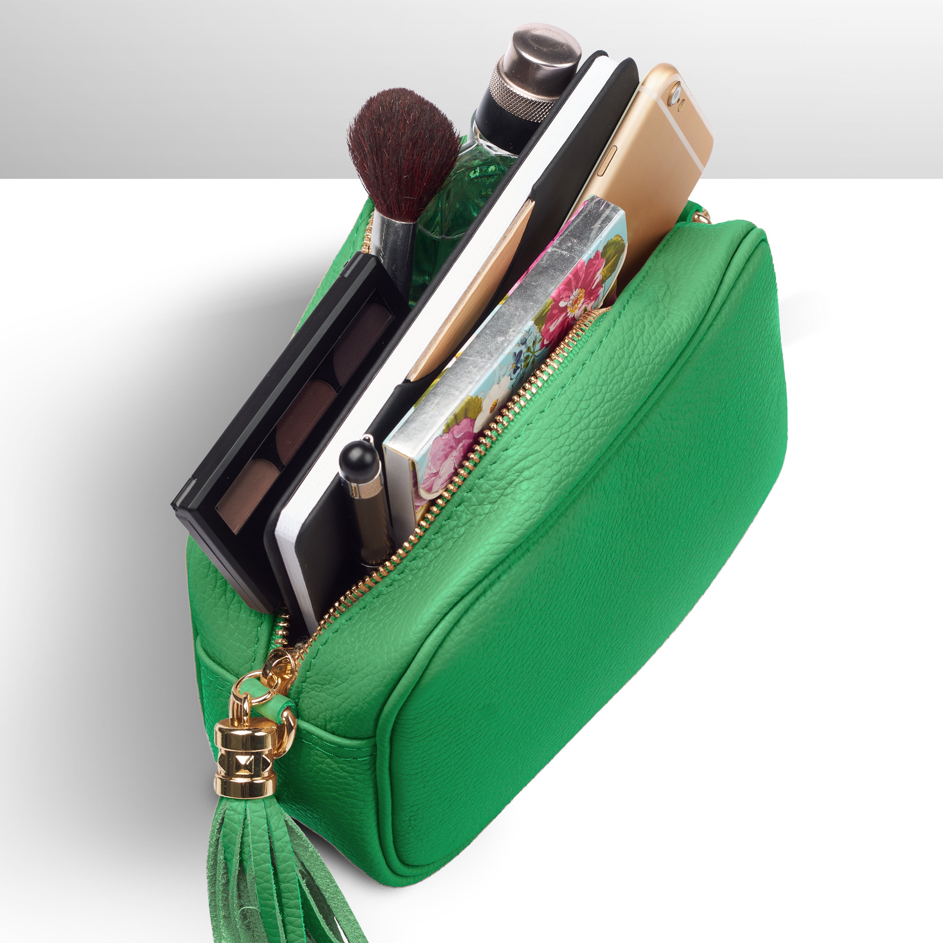 Italian Full-Grain Leather Crossbody Bag | Parma