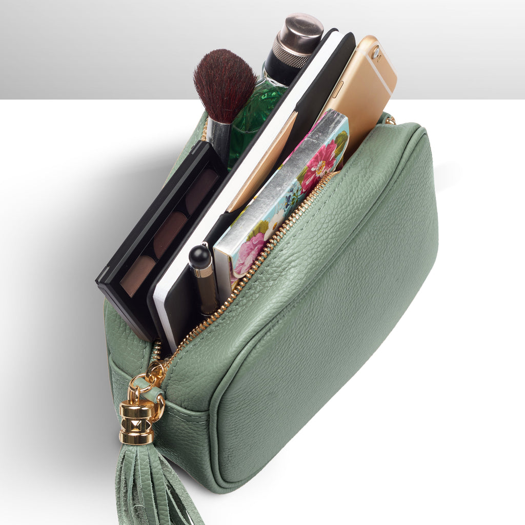 Italian Full-Grain Leather Crossbody Bag | Parma