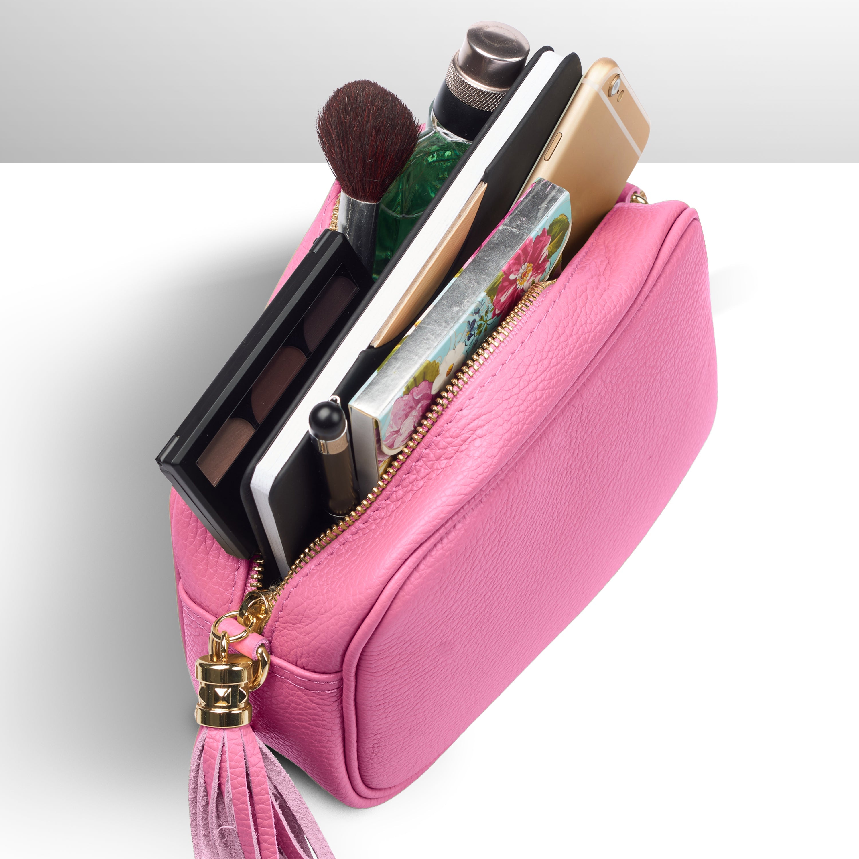 Italian Full-Grain Leather Crossbody Bag | Parma