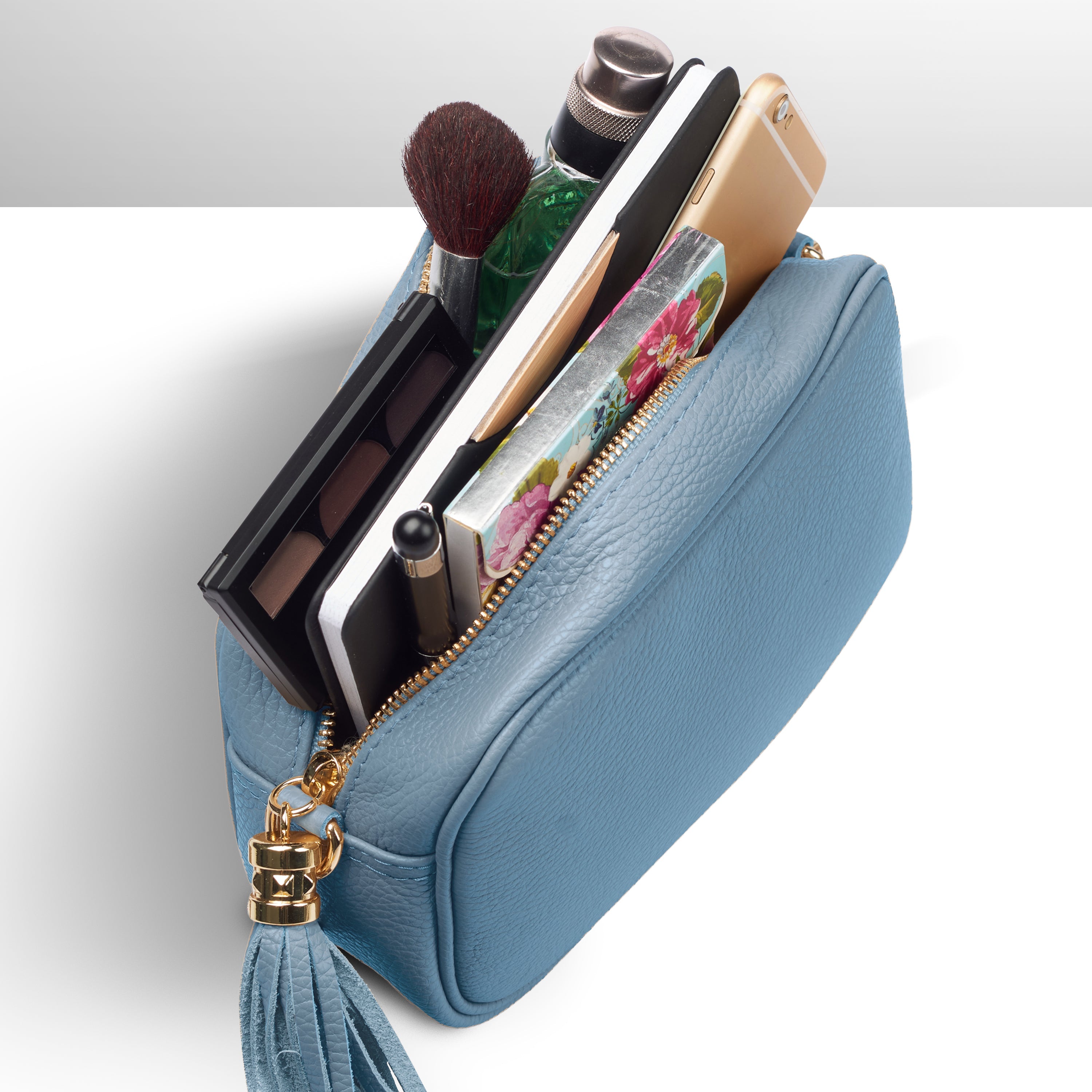 Italian Full-Grain Leather Crossbody Bag | Parma