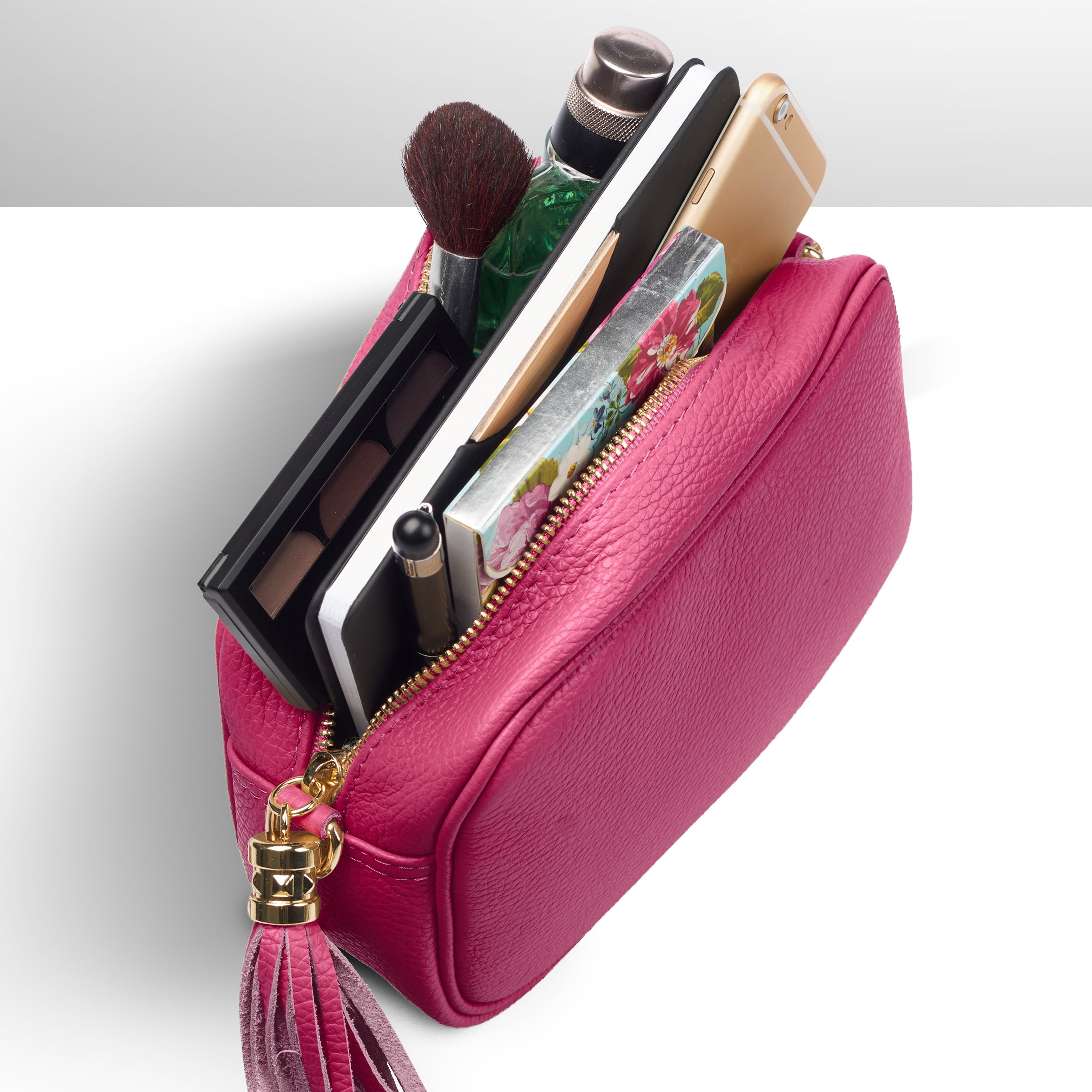 Italian Full-Grain Leather Crossbody Bag | Parma