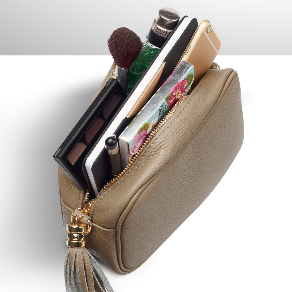 Italian Full-Grain Leather Crossbody Bag | Parma